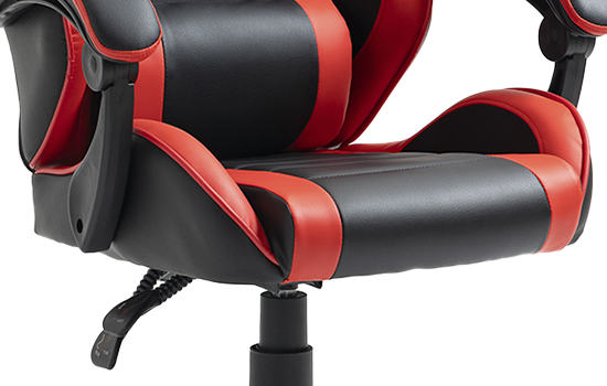 Cadeira Gamer Ninja Danzo, Preto e Vermelho 